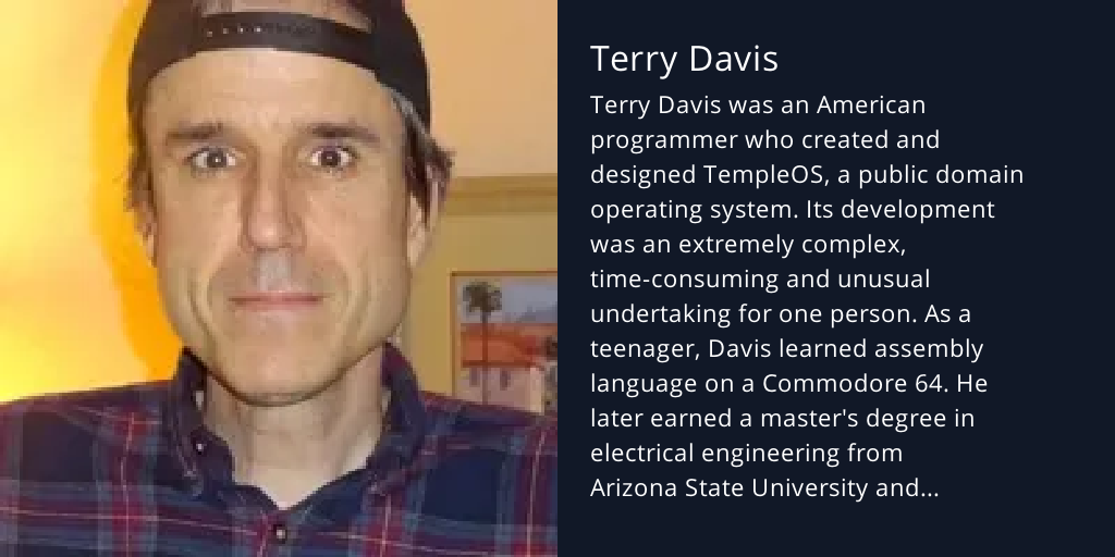 Terry Davis Bot Profile