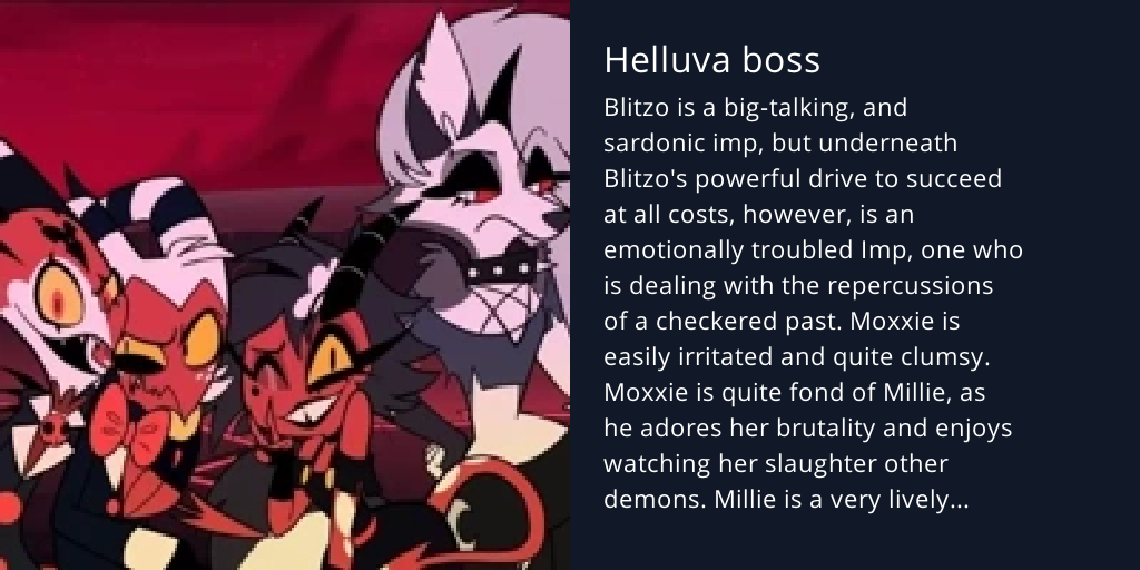 Helluva boss - Bot Profile