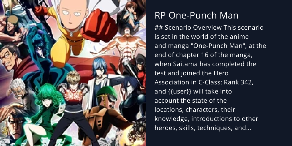 RP One-Punch Man - Bot Profile